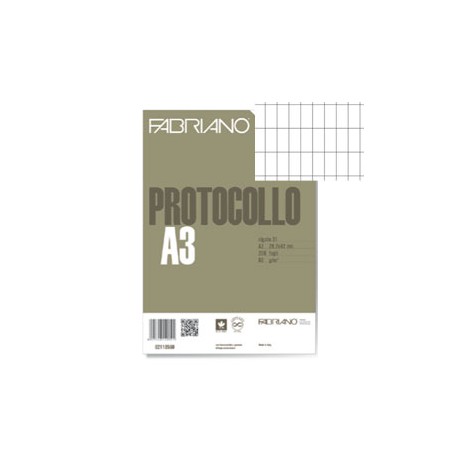 PROTOCOLLO A4 COMMERCIALE 200FG 60GR FABRIANO