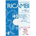 RICAMBI FORATI A5 4MM QUAXIMA 40FG 80GR PIGNA